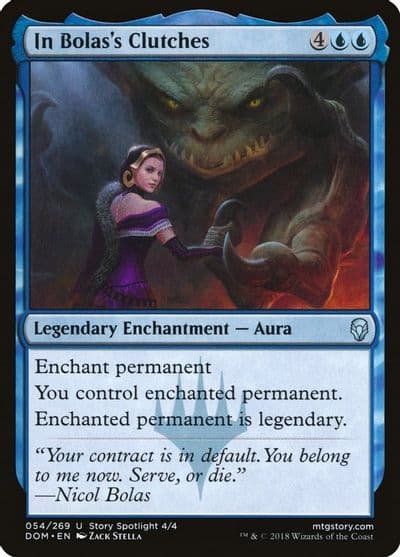 In Bolass Clutches Dominaria Magic card