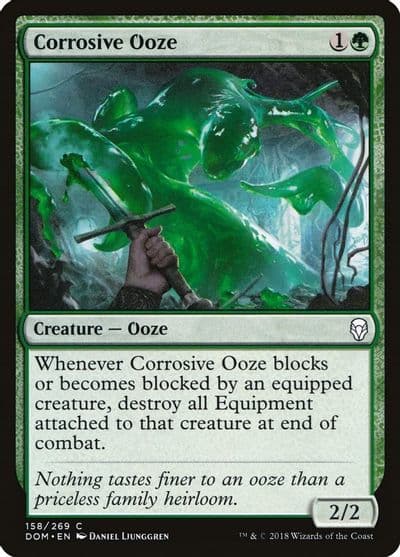 Corrosive Ooze Dominaria Magic card