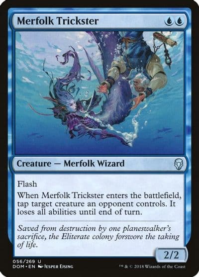 Merfolk Trickster Dominaria Magic card