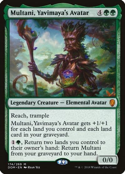Multani Yavimayas Avatar Dominaria Magic card