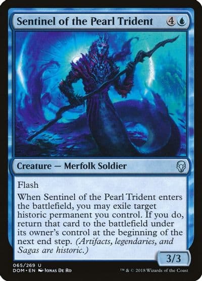 Sentinel of the Pearl Trident Dominaria Magic card