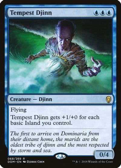 Tempest Djinn Dominaria Magic card