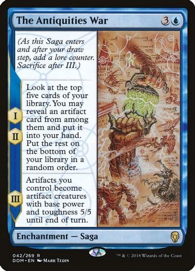 The Antiquities War Dominaria Magic card