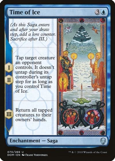Time of Ice Dominaria Magic card