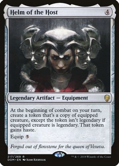 Helm of the Host Dominaria Magic card