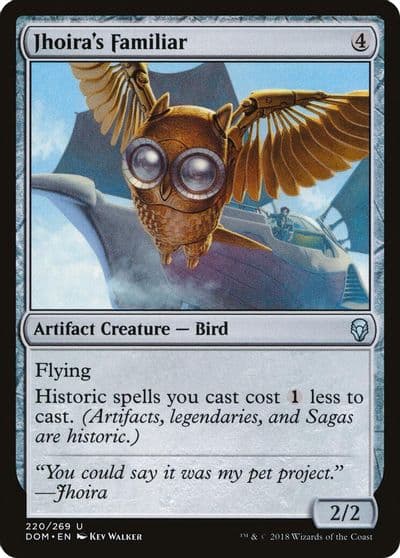Jhoiras Familiar Dominaria Magic card