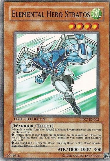 Elemental HERO Stratos Pharaoh Tour Promos Yu-Gi-Oh! card