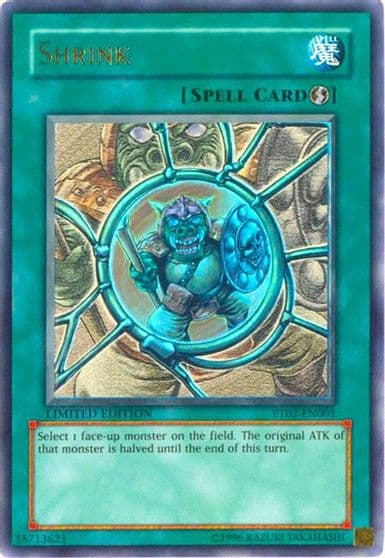 Shrink Pharaoh Tour Promos Yu-Gi-Oh! card