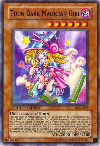Toon Dark Magician Girl Pharaoh Tour Promos Yu-Gi-Oh! card