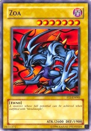 Zoa Pharaoh Tour Promos Yu-Gi-Oh! card