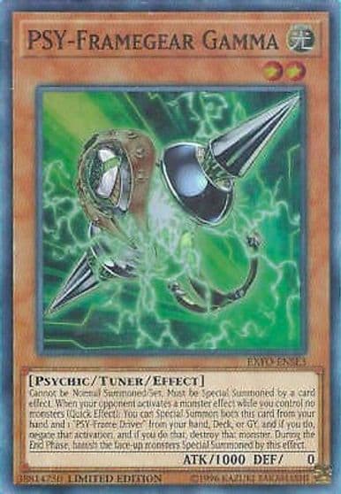 PSY Framegear Gamma Extreme Force Yu-Gi-Oh! card