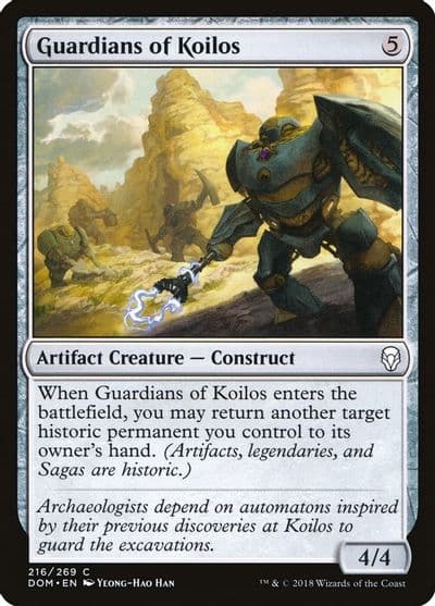 Guardians of Koilos Dominaria Magic card