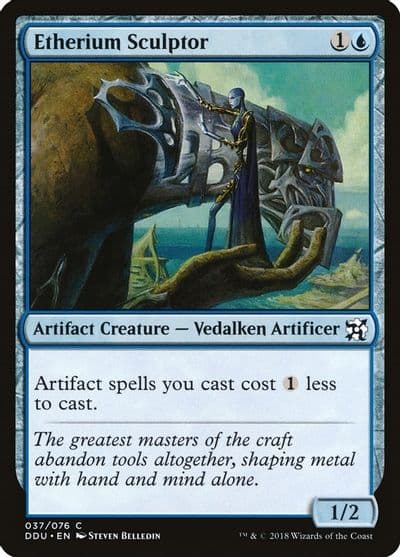 Etherium Sculptor Duel Decks: Elves vs. Inventors Magic card