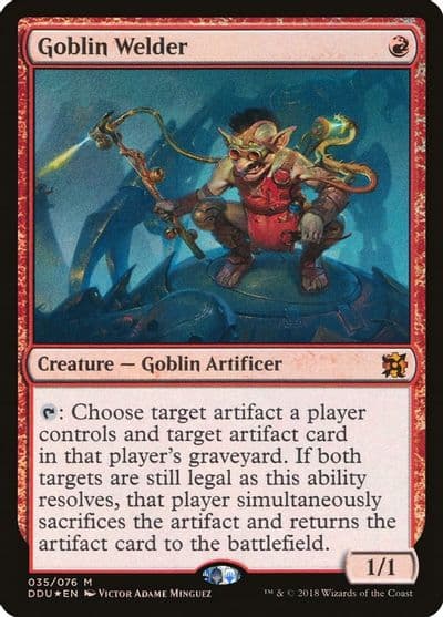 Goblin Welder Duel Decks: Elves vs. Inventors Magic card