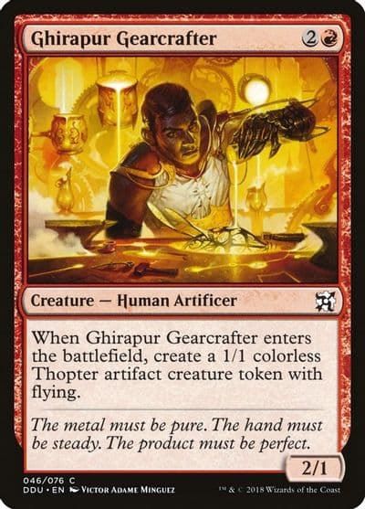 Ghirapur Gearcrafter Duel Decks: Elves vs. Inventors Magic card