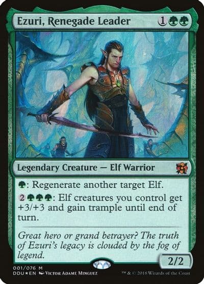 Ezuri Renegade Leader Duel Decks: Elves vs. Inventors Magic card
