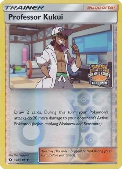 Professor Kukui (Regional Championships) League & Championship Cards Pokemon card