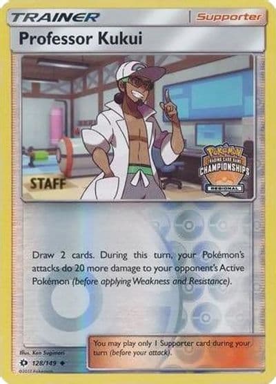 Professor Kukui (Regional Championships) [Staff] League & Championship Cards Pokemon card