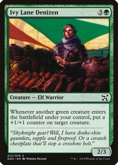 Ivy Lane Denizen Duel Decks: Elves vs. Inventors Magic card