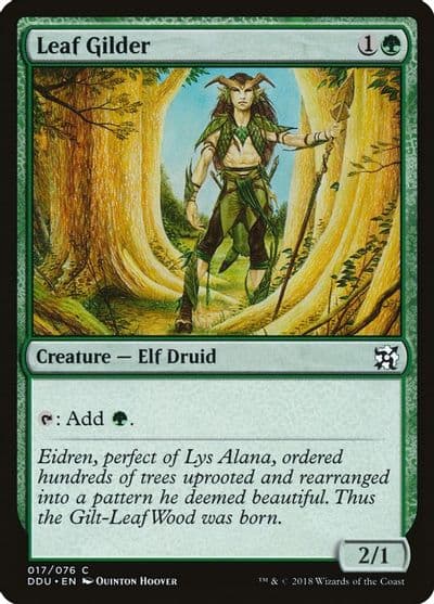Leaf Gilder Duel Decks: Elves vs. Inventors Magic card