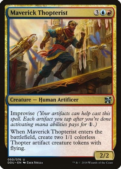 Maverick Thopterist Duel Decks: Elves vs. Inventors Magic card