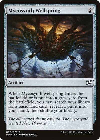 Mycosynth Wellspring Duel Decks: Elves vs. Inventors Magic card