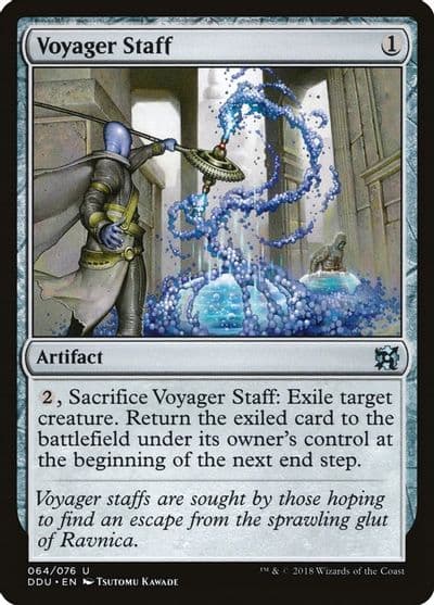 Voyager Staff Duel Decks: Elves vs. Inventors Magic card