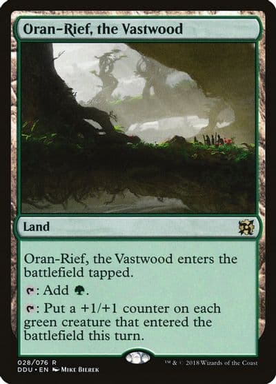 Oran Rief the Vastwood Duel Decks: Elves vs. Inventors Magic card