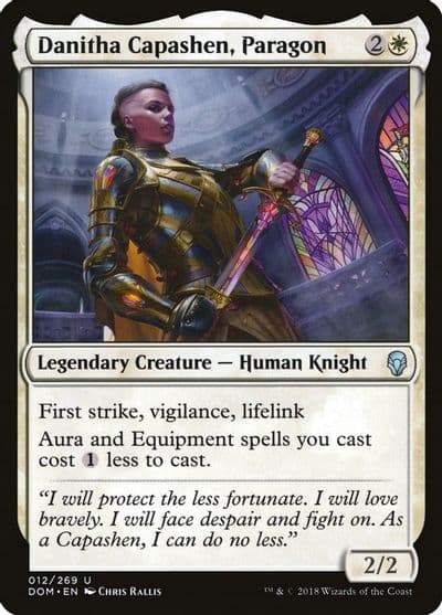 Danitha Capashen Paragon Dominaria Magic card