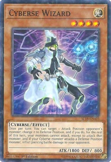 Cyberse Wizard Starfoil Star Pack VRAINS Yu-Gi-Oh! card