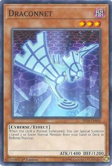 Draconnet Star Pack VRAINS Yu-Gi-Oh! card