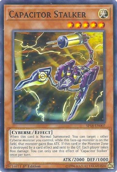 Capacitor Stalker Star Pack VRAINS Yu-Gi-Oh! card