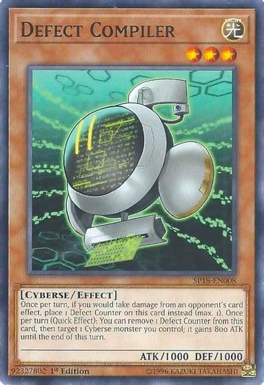 Defect Compiler Star Pack VRAINS Yu-Gi-Oh! card