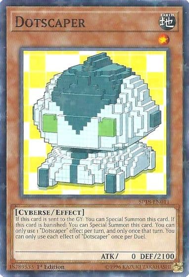 Dotscaper Starfoil Star Pack VRAINS Yu-Gi-Oh! card