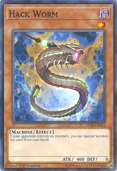 Hack Worm Star Pack VRAINS Yu-Gi-Oh! card