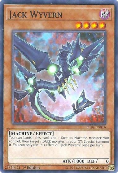 Jack Wyvern Star Pack VRAINS Yu-Gi-Oh! card