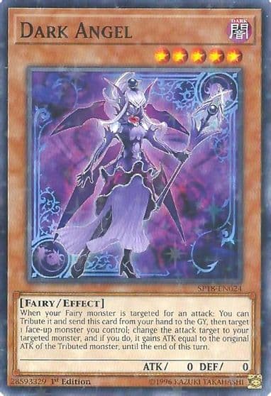Dark Angel Starfoil Star Pack VRAINS Yu-Gi-Oh! card