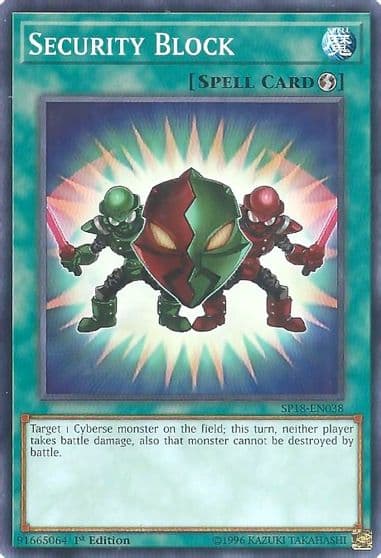 Security Block Star Pack VRAINS Yu-Gi-Oh! card