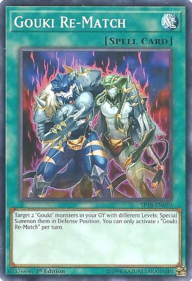 Gouki Re Match Star Pack VRAINS Yu-Gi-Oh! card