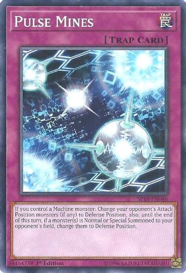 Pulse Mines Star Pack VRAINS Yu-Gi-Oh! card