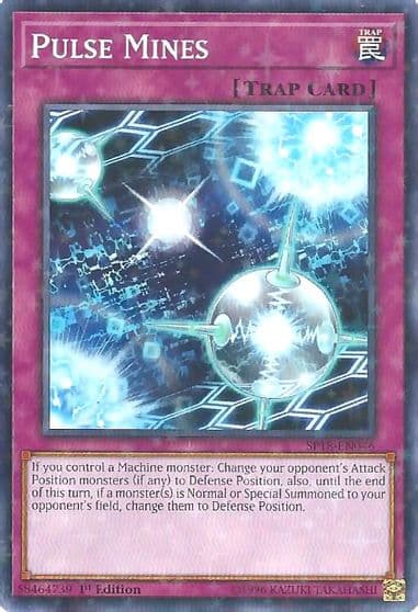 Pulse Mines Starfoil Star Pack VRAINS Yu-Gi-Oh! card