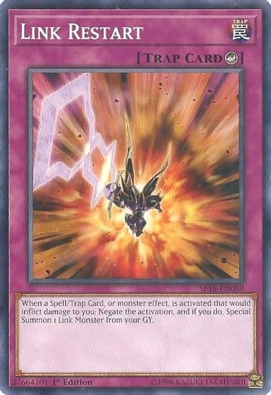 Link Restart Star Pack VRAINS Yu-Gi-Oh! card