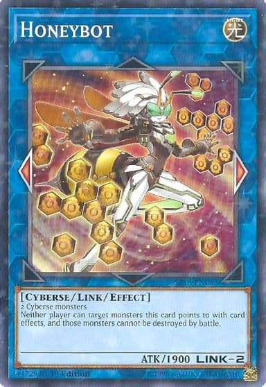 Honeybot Starfoil Star Pack VRAINS Yu-Gi-Oh! card