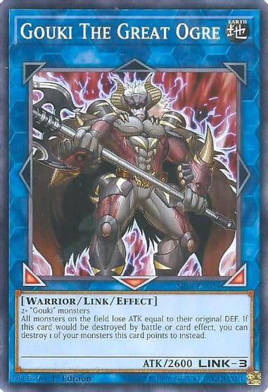 Gouki The Great Ogre Star Pack VRAINS Yu-Gi-Oh! card