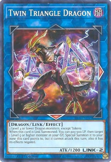 Twin Triangle Dragon Star Pack VRAINS Yu-Gi-Oh! card