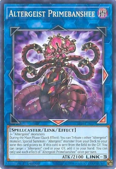 Altergeist Primebanshee Star Pack VRAINS Yu-Gi-Oh! card