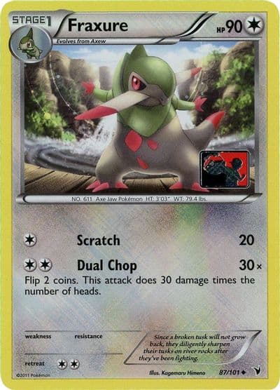 Fraxure (League Promo) League & Championship Cards Pokemon card