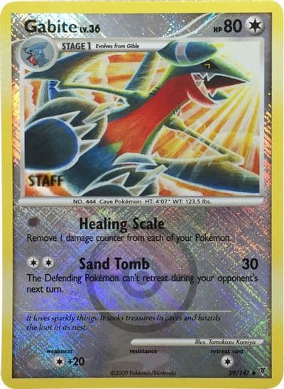 Gabite (Championship Promo) [Staff] League & Championship Cards Pokemon card