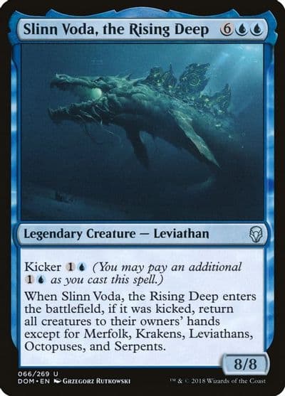 Slinn Voda the Rising Deep Dominaria Magic card