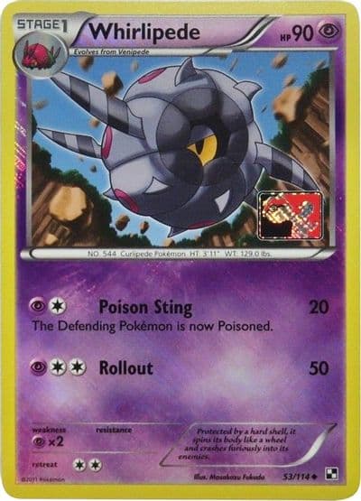 Whirlipede (League Promo) League & Championship Cards Pokemon card